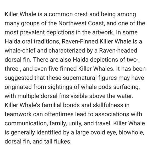 Native Northwest Orca Scarf - Picture 10 of 15